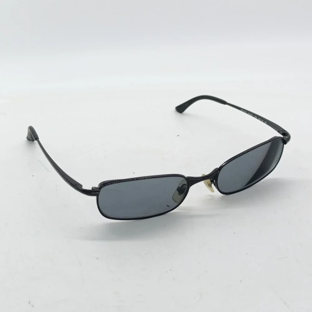 Ray-Ban RB3162 Sleek 006 Black Rectangle Sunglasses Frames Only 52-19 50